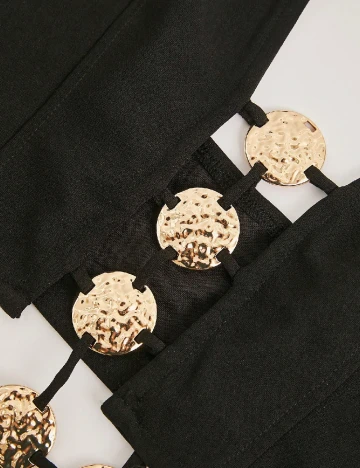 Rochie lunga Haute, negru