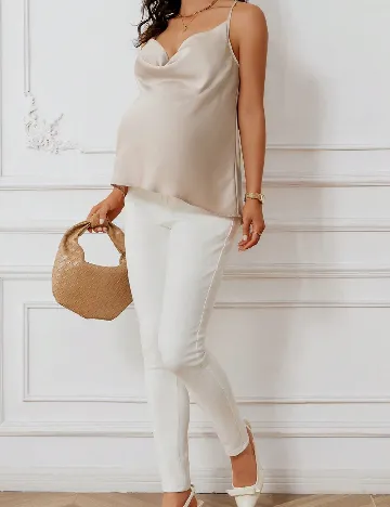 Maiou SHEIN Maternity, crem