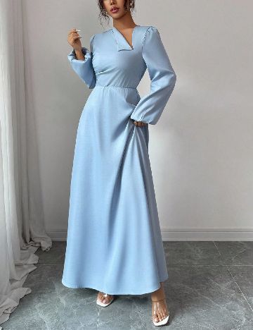 Rochie lunga SHEIN, albastru