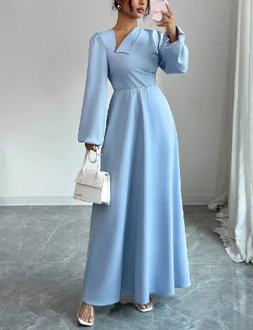 Rochie lunga SHEIN, albastru