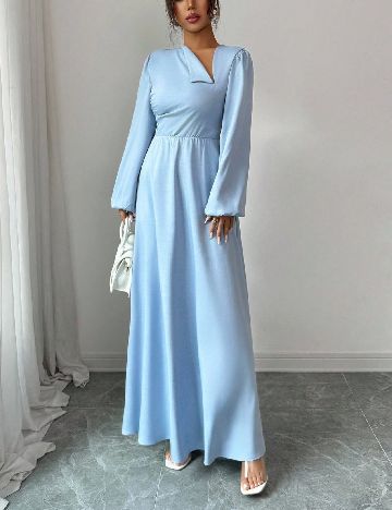 Rochie lunga SHEIN, albastru