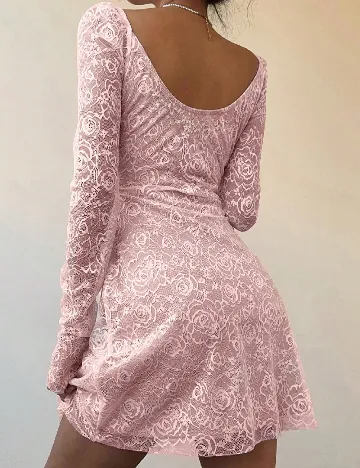 Rochie scurta SHEIN, roz