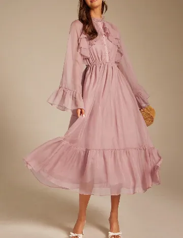 Rochie medie SHEIN, roz