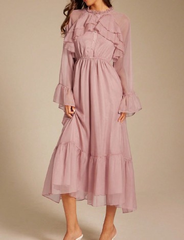 Rochie medie SHEIN, roz