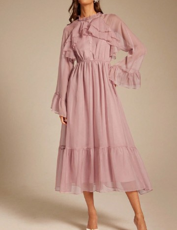 Rochie medie SHEIN, roz