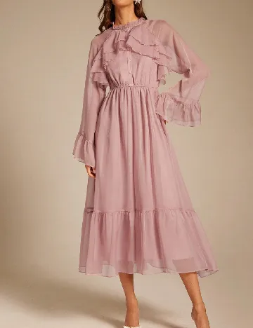 Rochie medie SHEIN, roz