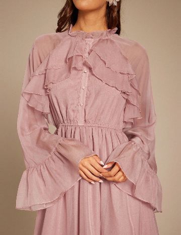 Rochie medie SHEIN, roz