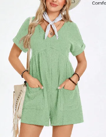 Salopeta SHEIN, verde