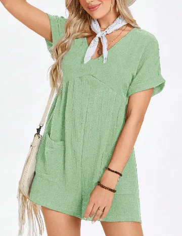 Salopeta SHEIN, verde