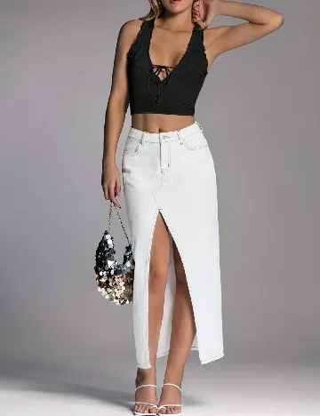 Top Forever 21, negru