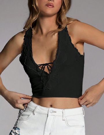 Top Forever 21, negru