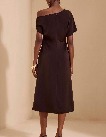 Rochie medie SHEIN, maro