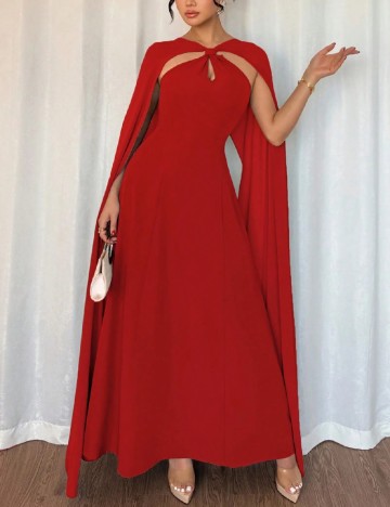 Rochie lunga SHEIN, rosu