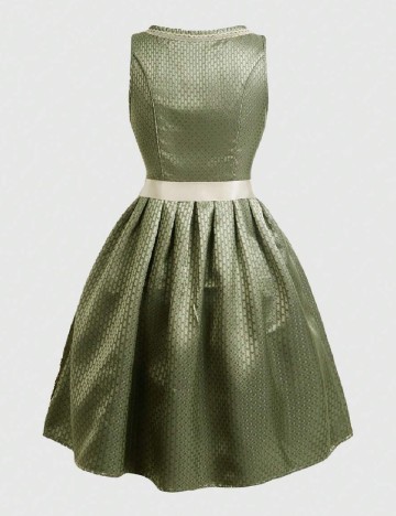 Rochie scurta SHEIN, verde