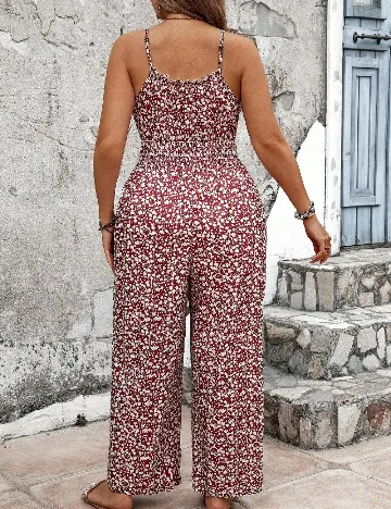 Salopeta SHEIN CURVE, floral print