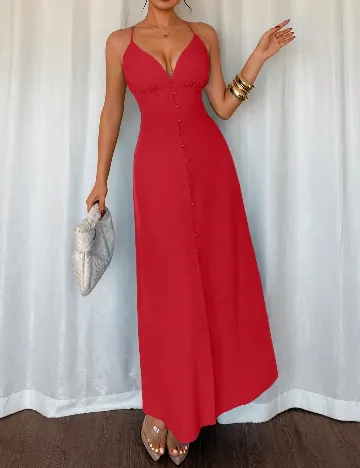 Rochie lunga SHEIN, rosu