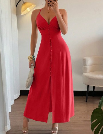 Rochie lunga SHEIN, rosu
