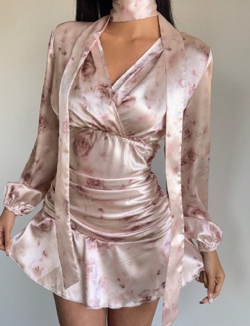 Rochie scurta SHEIN, roz