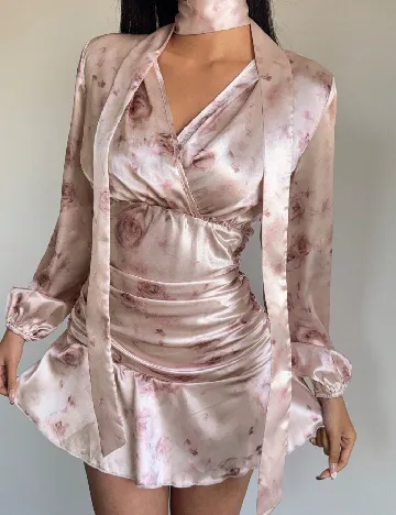 Rochie scurta SHEIN, roz