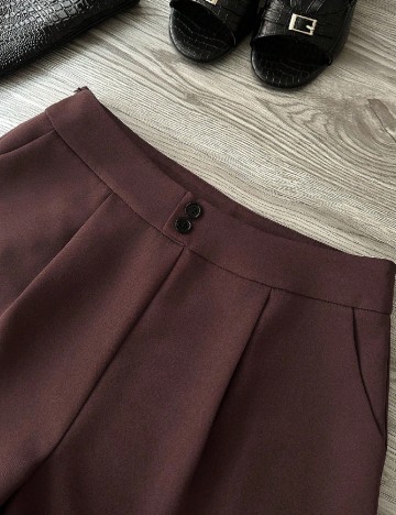 Compleu SHEIN, alb/maro