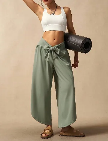 Pantaloni SHEIN, verde