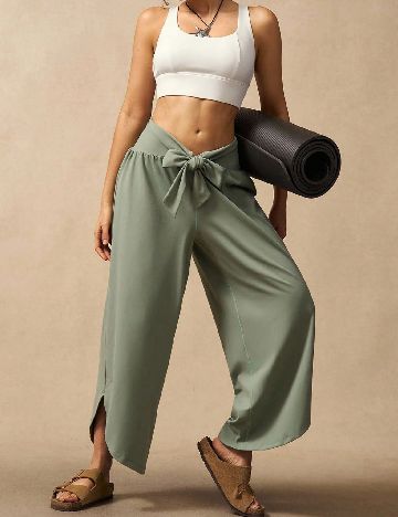 Pantaloni SHEIN, verde