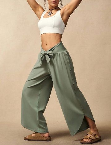 Pantaloni SHEIN, verde