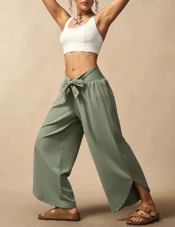Pantaloni SHEIN, verde