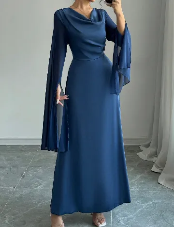 Rochie lunga SHEIN, albastru