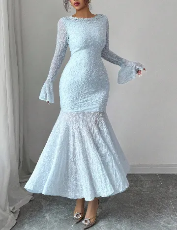 Rochie lunga SHEIN, bleu