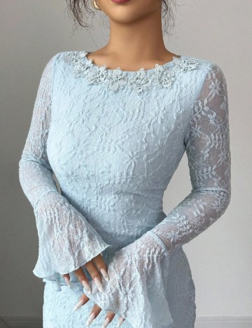 Rochie lunga SHEIN, bleu