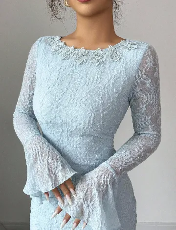 Rochie lunga SHEIN, bleu