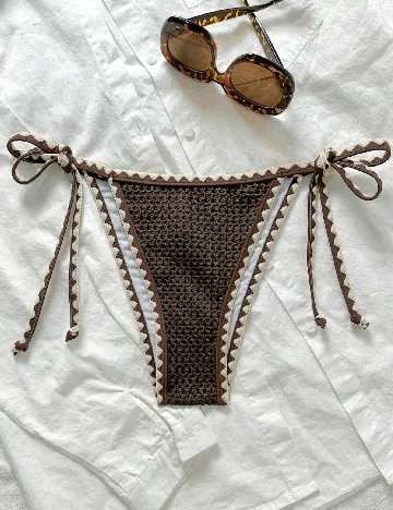 Chilot de  baie SHEIN, maro