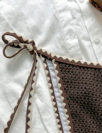 Chilot de  baie SHEIN, maro