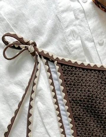 Chilot de  baie SHEIN, maro