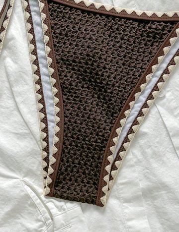 Chilot de  baie SHEIN, maro