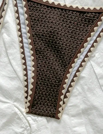 Chilot de  baie SHEIN, maro