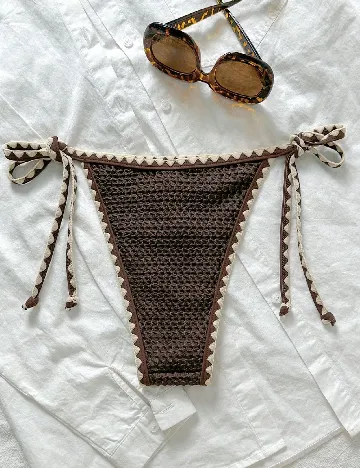 Chilot de  baie SHEIN, maro