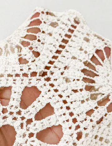 Rochie de plaja SHEIN, alb