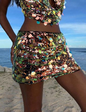 Fusta SHEIN, mix culori