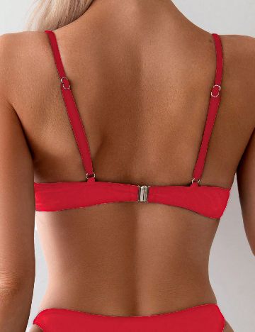 Sutien de baie SHEIN, rosu