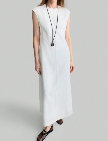 Rochie lunga SHEIN, alb