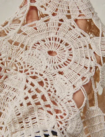 Top SHEIN CURVE, crem