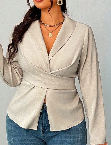 Sacou SHEIN CURVE, bej