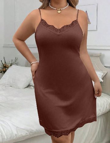 Rochie scurta SHEIN, maro