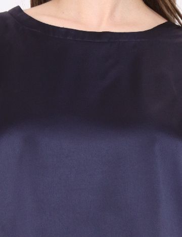 Tricou Jacqueline de Yong, bleumarin inchis