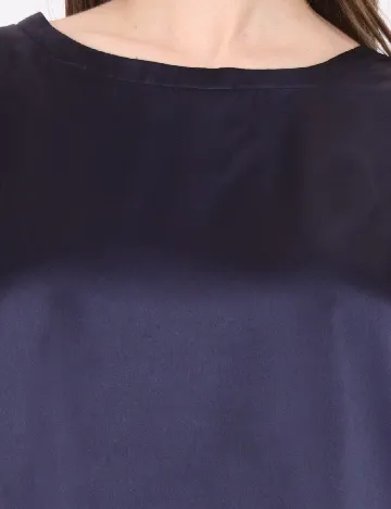 Tricou Jacqueline de Yong, bleumarin inchis