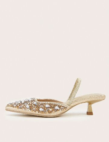 Pantofi SHEIN, auriu