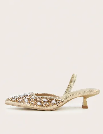 Pantofi SHEIN, auriu