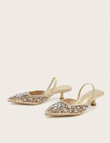 Pantofi SHEIN, auriu